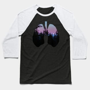 Night Jungle Lungs design Baseball T-Shirt